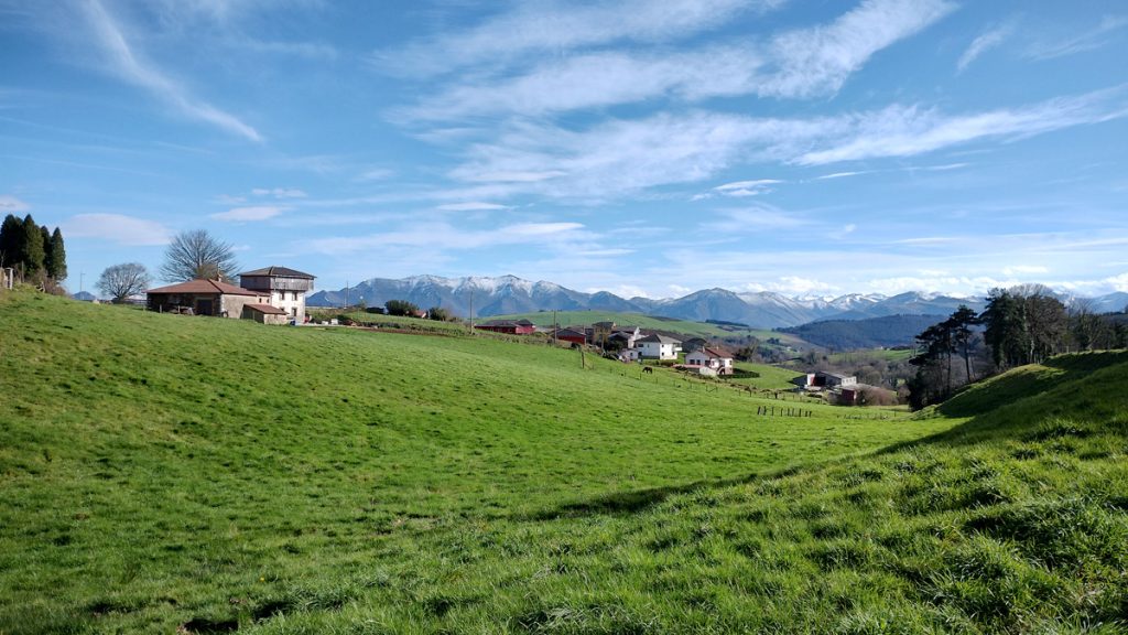 Vista de Tineo, Asturias